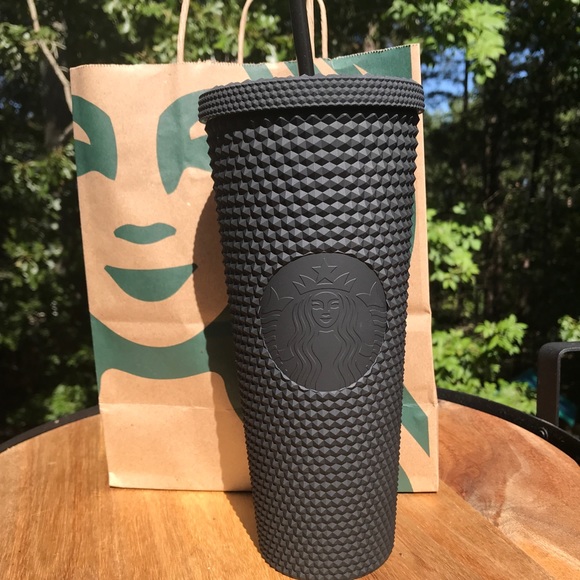 Starbucks Matte Black Studded Tumbler Cup New - Picture 7 of 7